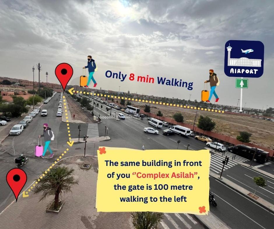 Julie Airport Marrakech Apartments مراكش المظهر الخارجي الصورة